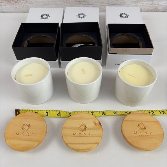 Aromatherapy Candles MYND Company Grapefruit Bellini, Weekend Retreat (Lot of 3) - Picture 5 of 6